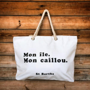 cabas de plage mon ile mon caillou st barths