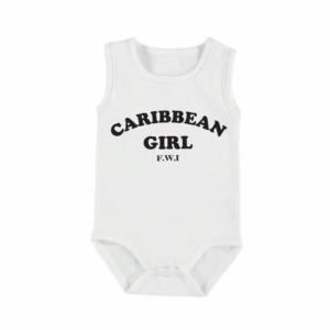 body sans manche Caribbean girl FWI