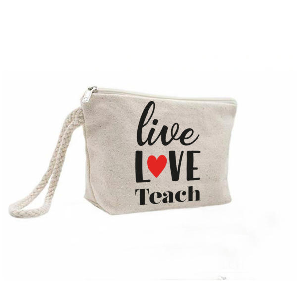 trousse lin live love teach