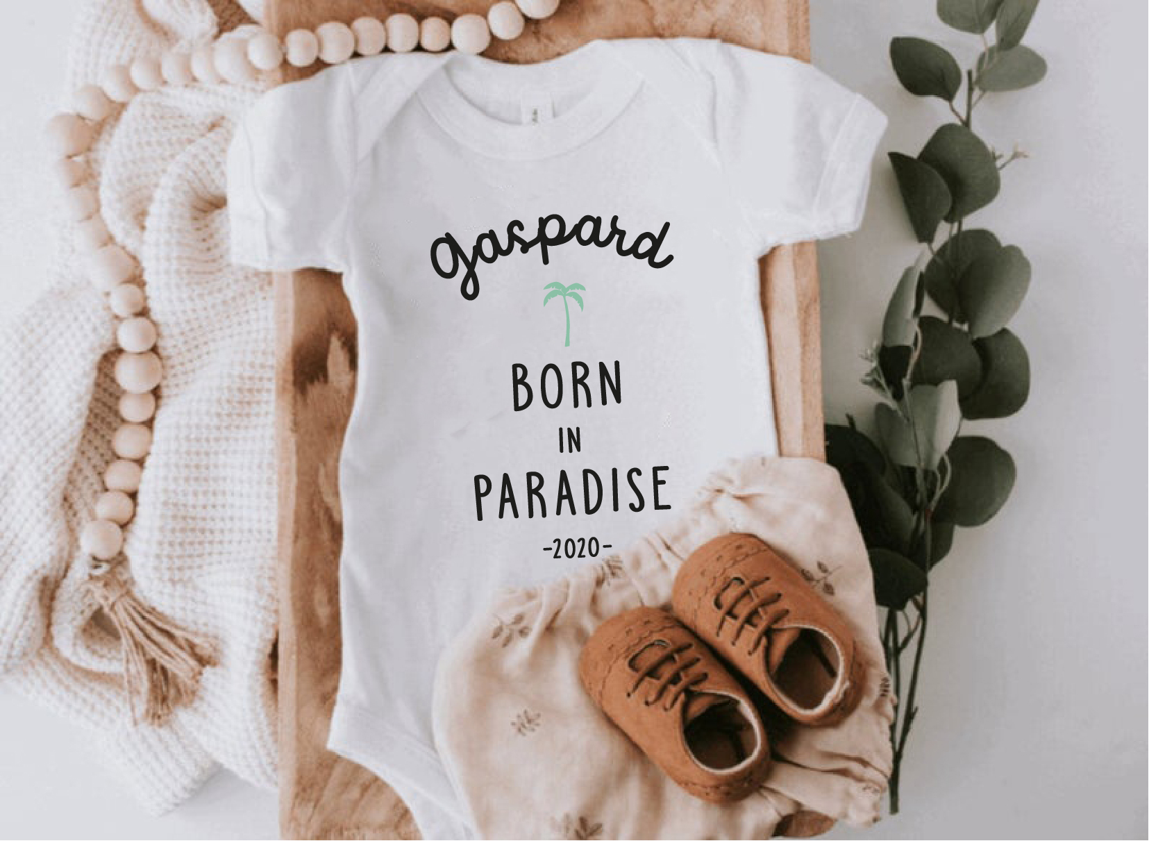 Bodie personnalisé Born in Paradise